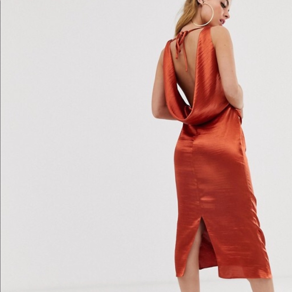 ASOS Petite Satin Dress